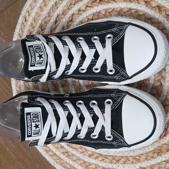 Converse Chuck Taylor All Star Black Lowtop Unisex 8W/6M - Picture 3 of 9